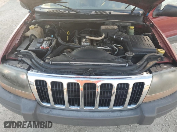 2002 Jeep Grand Cherokee with VIN 1J8GX38S82C176323, listed as a Copart auction lot 78520444 with 206,258 mi miles and Salvage title. Bid and sale history available at DreamBid. Image 12.