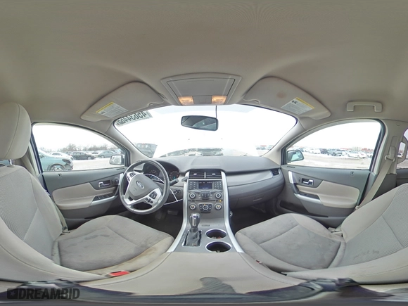 2013 Ford Edge SEL with VIN 2FMDK4JC7DBA08625, listed as a Copart auction lot 45634465 with 154,008 mi miles and Salvage Title. Bid and sale history available at carsss.com. Image 14.