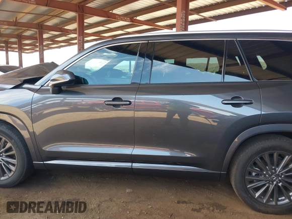 2024 Lexus TX 350 with VIN 5TDAAAB63RS002392, listed as a IAAI auction lot 42384641 with 62,857 mi miles and . Bid and sale history available at DreamBid. Image 14.
