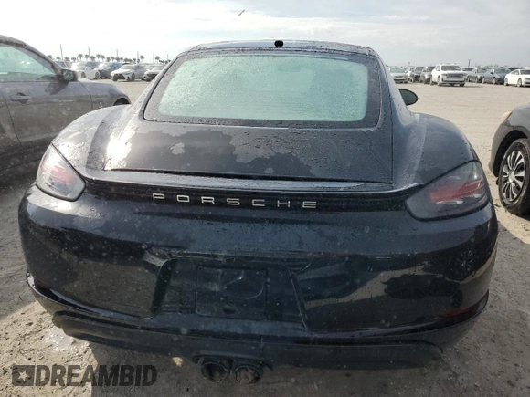 2018 Porsche 718 Cayman z VIN WP0AA2A88JK261609, wystawiony jako Copart lot #77961894 z przebiegiem Nie podano mil oraz Nie do naprawy • Non repairable. Historia ofert i sprzedaży dostępna na DreamBid. Obrazek 6.