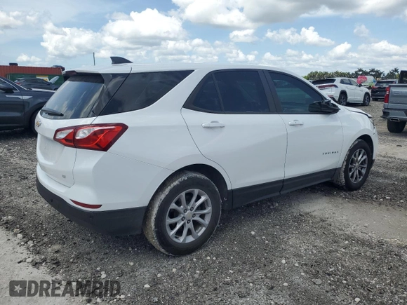 2020 Chevrolet Equinox LS z VIN 3GNAXHEV7LS732911, wystawiony jako Copart lot #59150135 z przebiegiem 111 282 mil mil oraz Nie do naprawy • Non repairable. Historia ofert i sprzedaży dostępna na DreamBid. Obrazek 3.