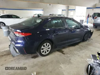 2024 Toyota Corolla LE with VIN 5YFB4MDE8RP097669, listed as a Copart auction lot 61068005 with 17,637 mi miles and Clean title. Bid and sale history available at DreamBid. Image 3.