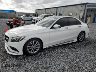 2016 Mercedes-Benz C 300 Luxury with VIN 55SWF4KB6GU101813, listed as a Copart auction lot 60027615 with 107,494 mi miles and Salvage title. Bid and sale history available at DreamBid. Image 1.