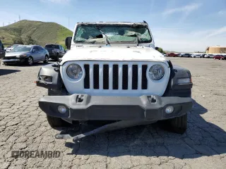 2023 Jeep Wrangler Sport S with VIN 1C4HJXDG0PW638871, listed as a Copart auction lot 47102315 with Not Provided miles and Clean Title. Bid and sale history available at DreamBid. Image 5.