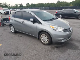 2014 Nissan Note S Plus with VIN 3N1CE2CPXEL402849, listed as a IAAI auction lot 42663462 with 147,216 mi miles and . Bid and sale history available at DreamBid. Image 1.