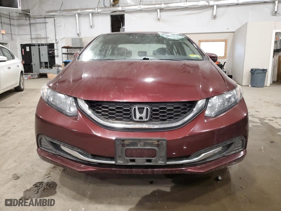 2015 Honda Civic Sedan LX with VIN 19XFB2F5XFE093659, listed as a Copart auction lot 46832235 with 111,587 mi miles and Salvage Title. Bid and sale history available at carsss.com. Image 5.