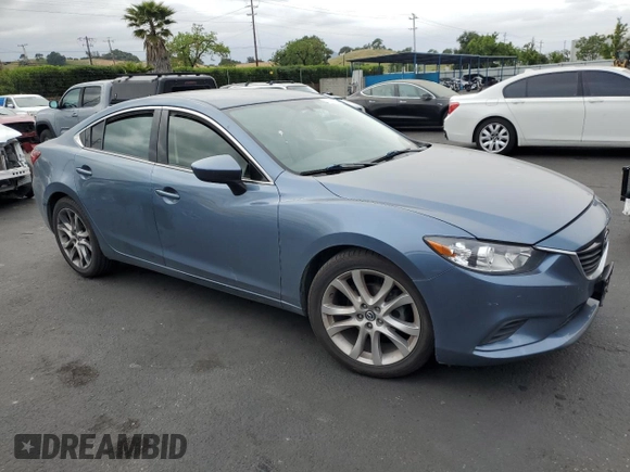 2014 Mazda 6 i Touring with VIN JM1GJ1V66E1130123, listed as a Copart auction lot 53984465 with 278,495 mi miles and Salvage Title. Bid and sale history available at DreamBid. Image 4.
