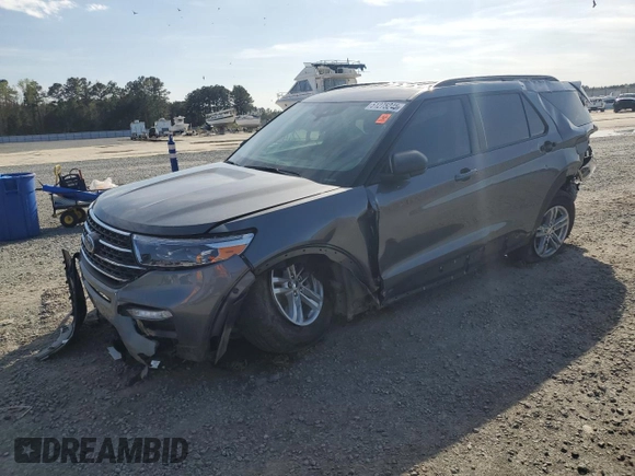 2024 Ford Explorer XLT z VIN 1FMSK7DH0RGA62669, wystawiony jako Copart lot #51275245 z przebiegiem 7 790 mil mil oraz Szkoda całkowita • Salvage title. Historia ofert i sprzedaży dostępna na DreamBid. Obrazek 1.
