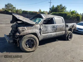 2008 Toyota Tacoma PreRunner with VIN 3TMJU62N98M068617, listed as a Copart auction lot 65022775 with Not provided miles and Salvage title. Bid and sale history available at DreamBid. Image 1.