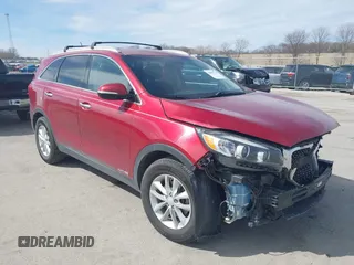 2016 Kia Sorento LX with VIN 5XYPGDA56GG174736, listed as a IAAI auction lot 41897778 with 162,512 mi miles and . Bid and sale history available at carsss.com. Image 1.