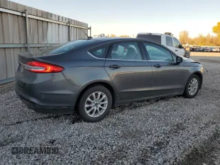 2018 Ford Fusion S with VIN 3FA6P0G7XJR203851, listed as a Copart auction lot 80708274 with 112,458 mi miles and Salvage Title. Bid and sale history available at carsss.com. Image 3.