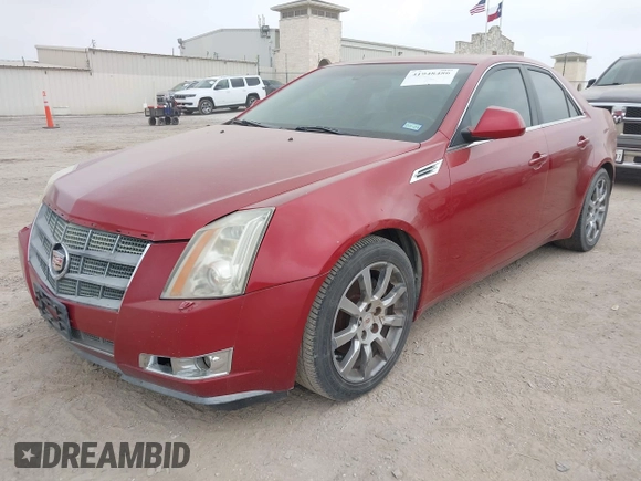 2009 Cadillac CTS RWD w/1SB with VIN 1G6DV57V390133952, listed as a IAAI auction lot 41948486 with 216,593 mi miles. Bid and sale history available at carsss.com. Image 2.