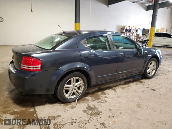 2008 Dodge Avenger SXT with VIN 1B3LC56K58N210510, listed as a Copart auction lot 85097064 with 53,142 mi miles and Salvage Title. Bid and sale history available at carsss.com. Image 3.