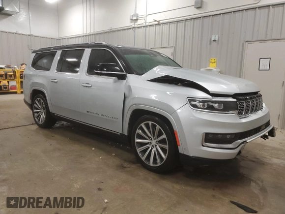 2023 Jeep Grand Wagoneer Series II with VIN 1C4SJSFP2PS556878, listed as a Copart auction lot 83029574 with 34,592 mi miles and Salvage title. Bid and sale history available at DreamBid. Image 4.