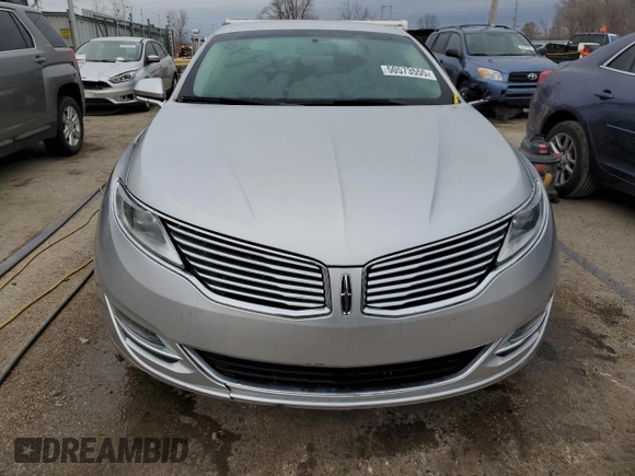 2015 Lincoln MKZ with VIN 3LN6L2J99FR628945, listed as a Copart auction lot 50573555 with 139,644 mi miles and Salvage title. Bid and sale history available at DreamBid. Image 5.