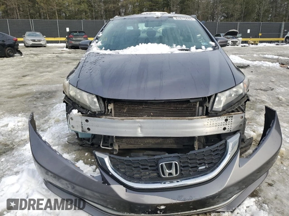 2014 Honda Civic Sedan LX with VIN 19XFB2F5XEE033640, listed as a Copart auction lot 87675445 with 120,130 mi miles and Clean Title. Bid and sale history available at carsss.com. Image 5.