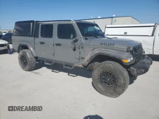 2022 Jeep Gladiator Texas Trail with VIN 1C6HJTAG8NL103449, listed as a Copart auction lot 49823595 with 60,902 mi miles and Salvage Title. Bid and sale history available at carsss.com. Image 4.