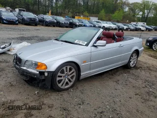 2001 BMW 3 Series 330Ci with VIN WBABS53491JU82877, listed as a Copart auction lot 55927365 with Not provided miles and Clean title. Bid and sale history available at DreamBid. Image 1.