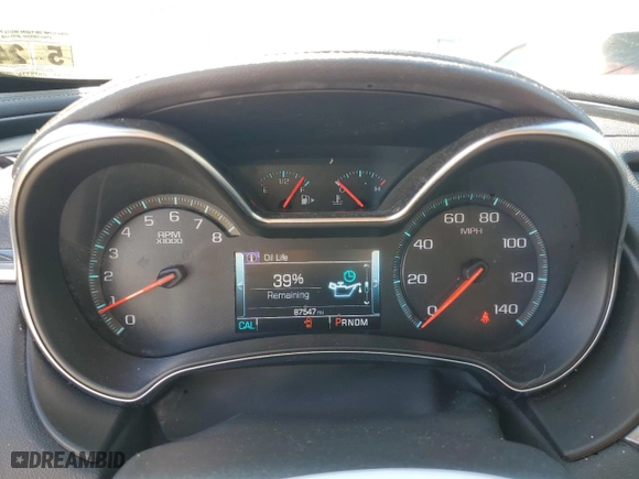 2019 Chevrolet Impala Premier with VIN 1G1105S39KU106279, listed as a Copart auction lot 48341745 with 87,547 mi miles and Salvage Title. Bid and sale history available at carsss.com. Image 9.