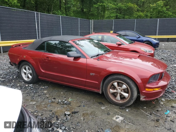 2008 Ford Mustang GT Deluxe z VIN 1ZVHT85HX85152340, wystawiony jako Copart lot #57599865 z przebiegiem 103 797 mil mil oraz Szkoda całkowita • Salvage title. Historia ofert i sprzedaży dostępna na DreamBid. Obrazek 4.