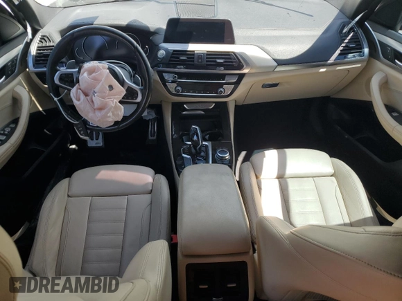 2021 BMW X3 sDrive30i z VIN 5UXTY3C01M9F55786, wystawiony jako Copart lot #55106335 z przebiegiem Nie podano mil oraz Nie do naprawy. Historia ofert i sprzedaży dostępna na DreamBid. Obrazek 8.