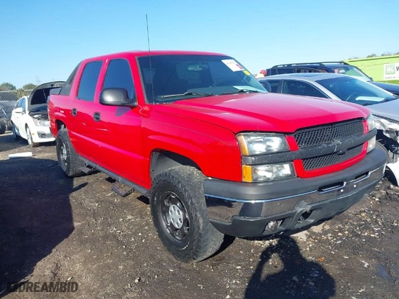 2003 Chevrolet Avalanche with VIN 3GNEC13T53G243660, listed as a IAAI auction lot 41489395 with 249,362 mi miles. Bid and sale history available at carsss.com. Image 1.
