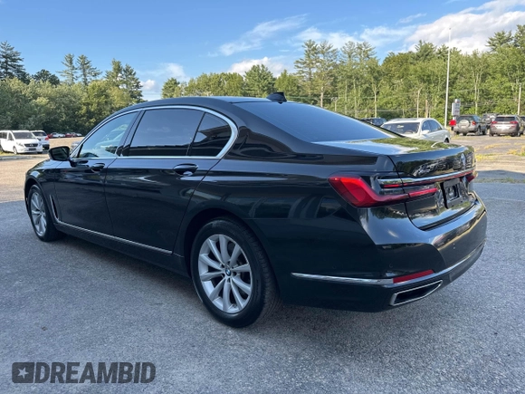2022 BMW 7 Series 740i xDrive with VIN WBA7T4C06NCK78073, listed as a IAAI auction lot 42783922 with 104,432 mi miles and . Bid and sale history available at DreamBid. Image 3.