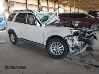 2010 Mercury Mariner Premier with VIN 4M2CN9HG5AKJ26732, listed as a Copart auction lot 62754585 with Not provided miles and Salvage title. Bid and sale history available at DreamBid. Image 4.