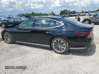 2023 Lexus LS with VIN JTHD51FF7P5018625, listed as a Copart auction lot 60821404 with 10,775 mi miles and Salvage Title. Bid and sale history available at carsss.com. Image 2.