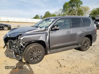 2021 Lexus GX 460 Premium z VIN JTJAM7BX3M5298464, wystawiony jako Copart lot #53840565 z przebiegiem 19 659 mil mil oraz Szkody całkowita. Historia ofert i sprzedaży dostępna na DreamBid. Obrazek 1.