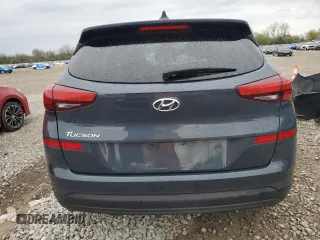 2019 Hyundai Tucson SE with VIN KM8J23A44KU979353, listed as a Copart auction lot 54005325 with 29,414 mi miles and Salvage Title. Bid and sale history available at carsss.com. Image 6.
