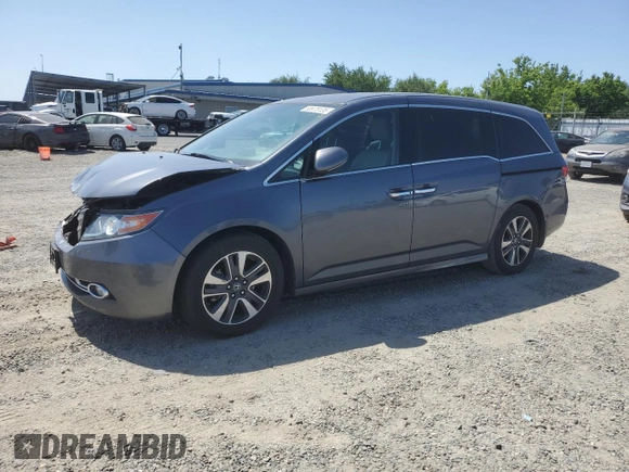 2016 Honda Odyssey Touring Elite с VIN 5FNRL5H98GB080948, выставлен на аукционе Copart как лот 58978135 с пробегом 94 370 миль миль и Списание • Salvage title. История ставок и продаж доступна на DreamBid. Изображение 1.