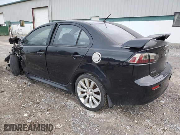 2011 Mitsubishi Lancer GTS with VIN JA32U8FW4BU035092, listed as a Copart auction lot 72950754 with Not Provided miles and Salvage Title. Bid and sale history available at carsss.com. Image 2.