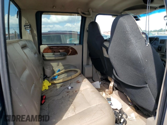 2001 Ford F-350 XL with VIN 3FTSW31F21MA55009, listed as a Copart auction lot 78132974 with 499,771 mi miles and Non Repairable. Bid and sale history available at DreamBid. Image 10.