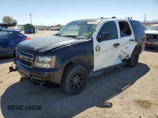 2011 Chevrolet Tahoe Commercial with VIN 1GNLC2E02BR224627, listed as a Copart auction lot 50222855 with 167,553 mi miles and Salvage title. Bid and sale history available at DreamBid. Image 1.