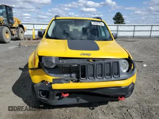 2016 Jeep Renegade Trailhawk with VIN ZACCJBCT7GPD99778, listed as a Copart auction lot 52452165 with 138,138 mi miles and Salvage Title. Bid and sale history available at carsss.com. Image 5.