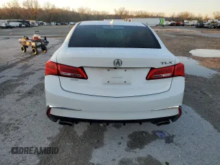 2020 Acura TLX w/Technology Pkg with VIN 19UUB2F49LA004288, listed as a Copart auction lot 80317004 with 87,671 mi miles and Salvage Title. Bid and sale history available at carsss.com. Image 6.