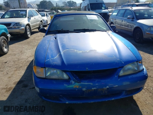 1998 Ford Mustang with VIN 1FAFP4448WF236496, listed as a IAAI auction lot 41408520 with 151,935 mi miles. Bid and sale history available at carsss.com. Image 12.