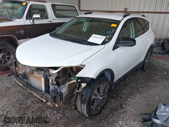 2016 Toyota RAV4 LE with VIN 2T3ZFREV1GW236564, listed as a IAAI auction lot 41823339 with 160,505 mi miles. Bid and sale history available at carsss.com. Image 2.