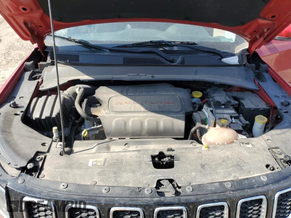 2018 Jeep Compass Limited with VIN 3C4NJDCB5JT281286, listed as a Copart auction lot 56836325 with 64,833 mi miles and Salvage title. Bid and sale history available at DreamBid. Image 11.