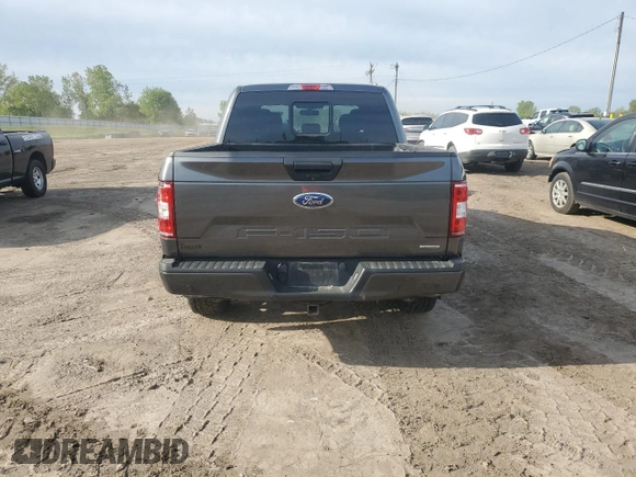 2019 Ford F-150 XL with VIN 1FTEW1EP7KFB35766, listed as a Copart auction lot 58234955 with 76,489 mi miles and Salvage title. Bid and sale history available at DreamBid. Image 6.