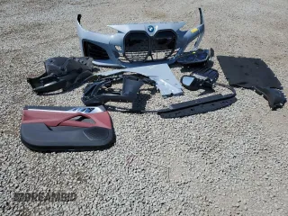 2024 BMW i4 M50 with VIN WBY33AW00RFR75589, listed as a Copart auction lot 54159955 with 8,113 mi miles and Salvage Title. Bid and sale history available at carsss.com. Image 12.