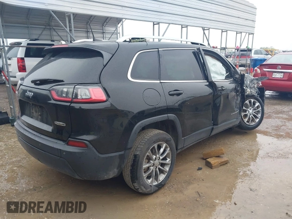 2020 Jeep Cherokee Altitude with VIN 1C4PJLLB7LD541635, listed as a IAAI auction lot 41892489 with 78,424 mi miles. Bid and sale history available at carsss.com. Image 4.