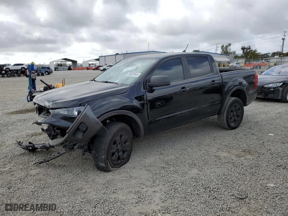 2020 Ford Ranger XL with VIN 1FTER4EH3LLA36169, listed as a Copart auction lot 50929945 with 101,603 mi miles and Salvage Title. Bid and sale history available at carsss.com. Image 1.