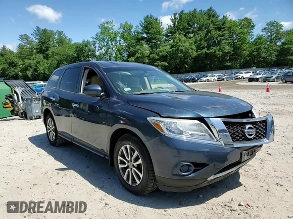 2014 Nissan Pathfinder S with VIN 5N1AR2MM6EC624129, listed as a Copart auction lot 60965635 with 88,206 mi miles and Clean title. Bid and sale history available at DreamBid. Image 14.