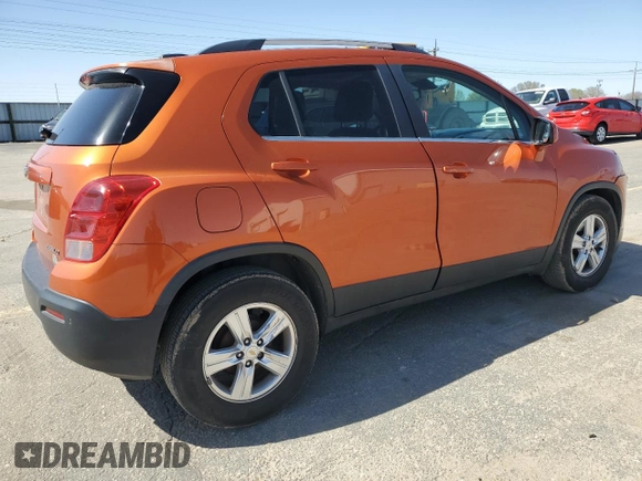 2015 Chevrolet Trax LT with VIN KL7CJLSB3FB127149, listed as a Copart auction lot 51820755 with 190,730 mi miles and Salvage Title. Bid and sale history available at carsss.com. Image 3.