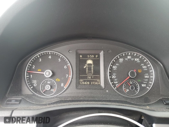 2012 Volkswagen Eos Komfort с VIN WVWBW7AH0CV005114, выставлен на аукционе Copart как лот 58971525 с пробегом 120 428 миль миль и Чистый • Clean title. История ставок и продаж доступна на DreamBid. Изображение 9.