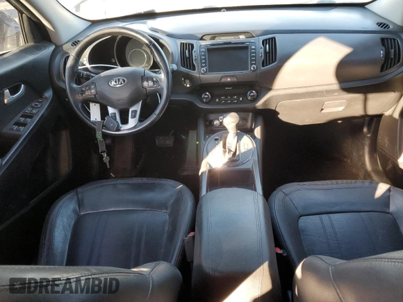 2013 Kia Sportage SX with VIN KNDPCCA61D7511496, listed as a Copart auction lot 87846595 with 171,733 mi miles and Salvage Title. Bid and sale history available at carsss.com. Image 8.