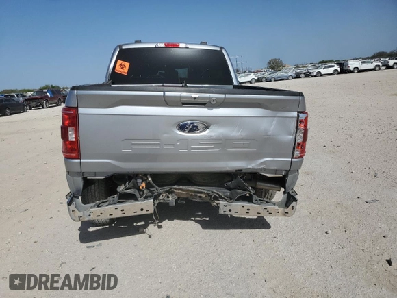 2023 Ford F-150 XL with VIN 1FTFW1ED7PFB63987, listed as a Copart auction lot 49152635 with 28,751 mi miles and Salvage Title. Bid and sale history available at carsss.com. Image 6.