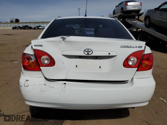 2004 Toyota Corolla CE with VIN 1NXBR32E54Z232984, listed as a Copart auction lot 50067395 with 195,836 mi miles and Salvage Title. Bid and sale history available at DreamBid. Image 6.